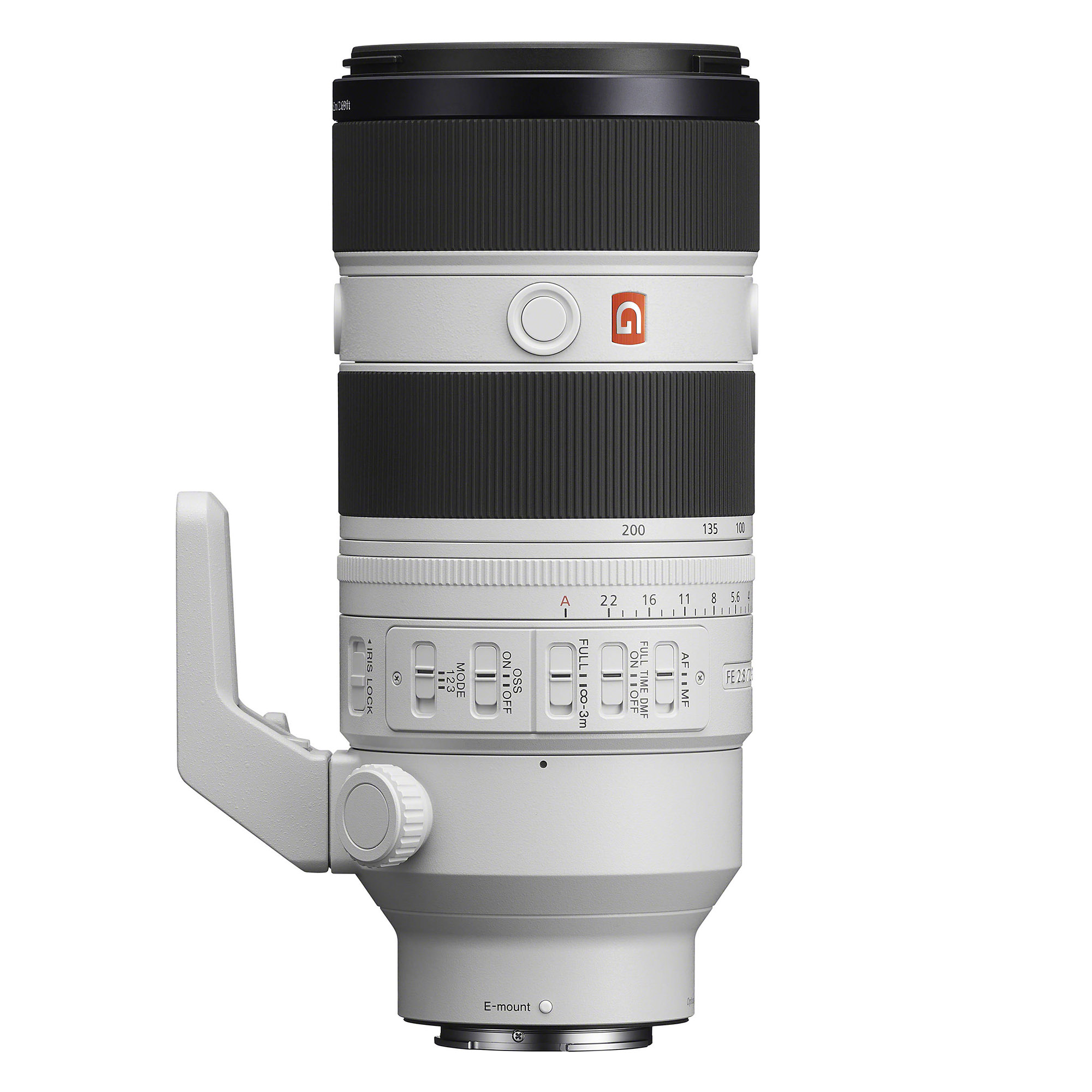 Sony FE 70-200mm f/2.8 GM OSS II E-Mount Fullformat. Ø77mm
