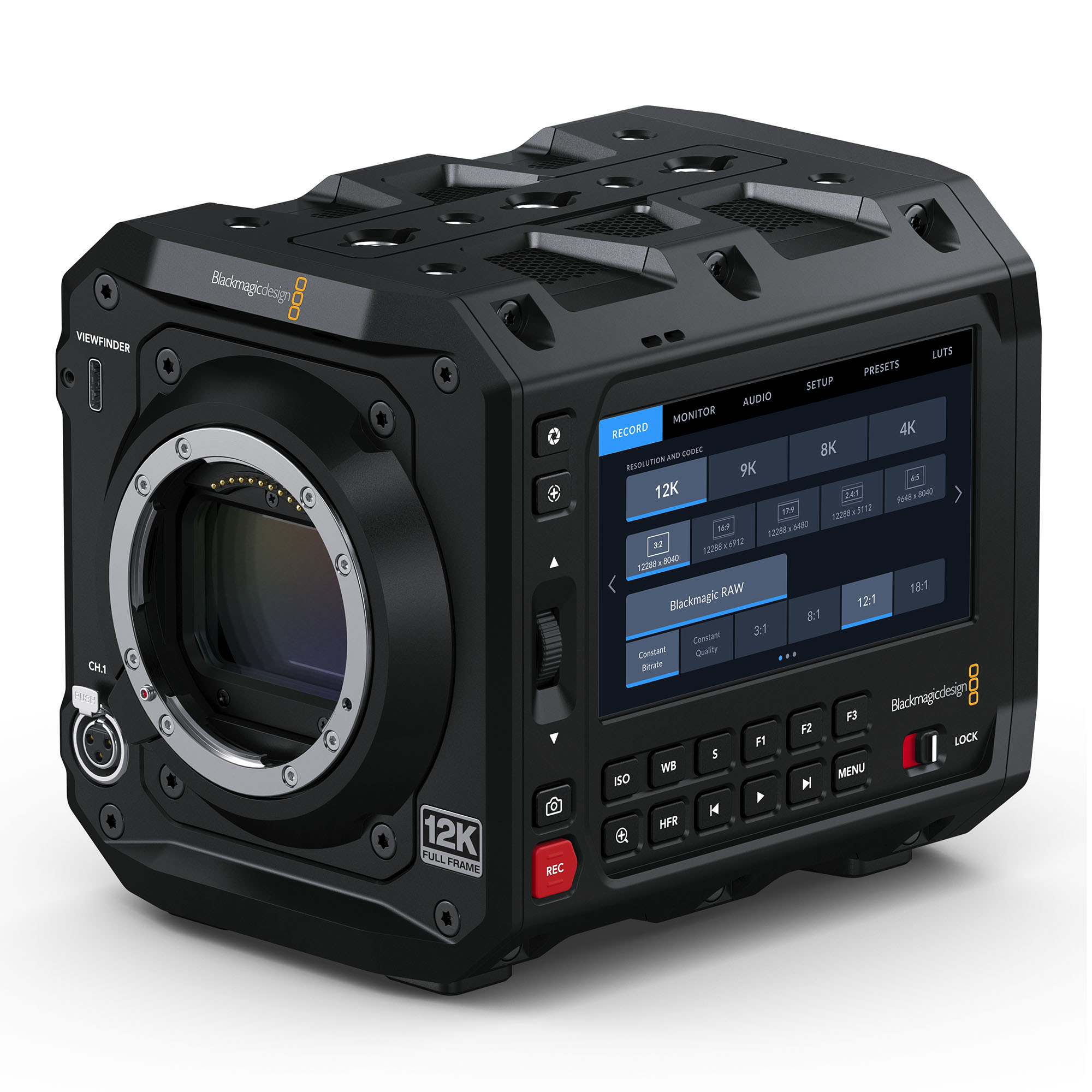 Blackmagic PYXIS 12K med L-Mount 12K Mini Cine kamera